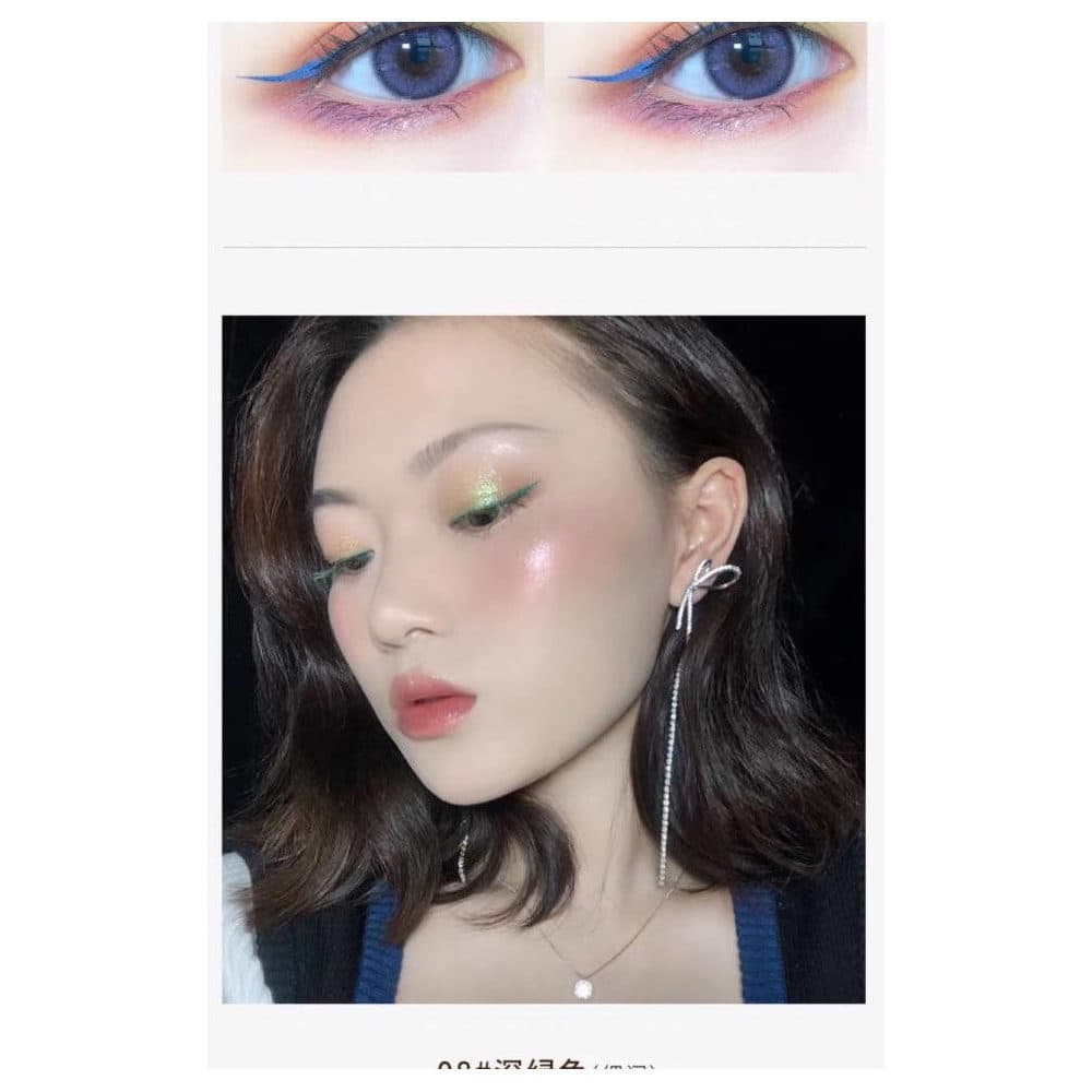 Ferramenta útil para pálpebras internas ~ Caneta de Gel delineadora de longa duração à prova d'água à prova de suor sem