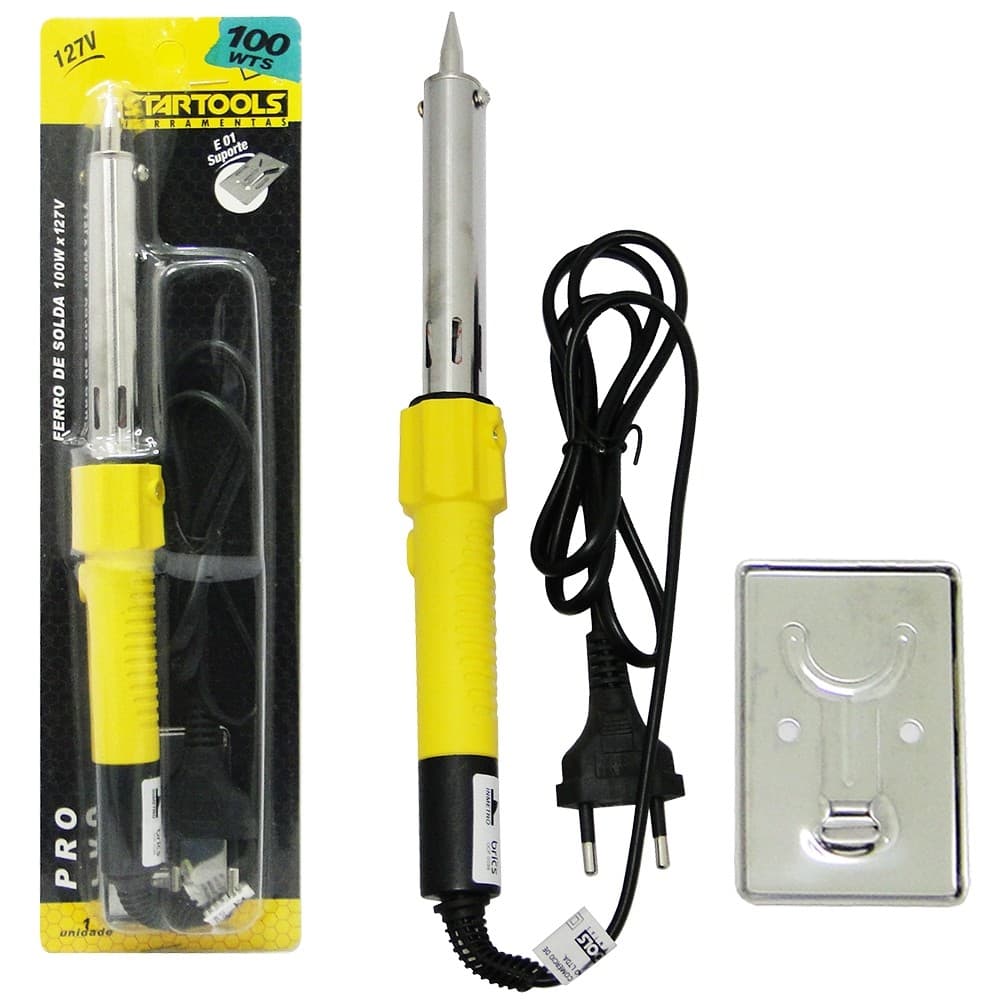 Ferro De Solda Soldador 100w 220V - 110V Potencia Aquecimento Rápido Profissional