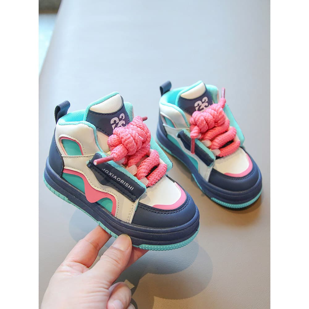 Crianças sapatos esportivos meninos 2023 novo estilo 1-6 anos de idade meninas primavera outono sapatos do bebê tênis ca