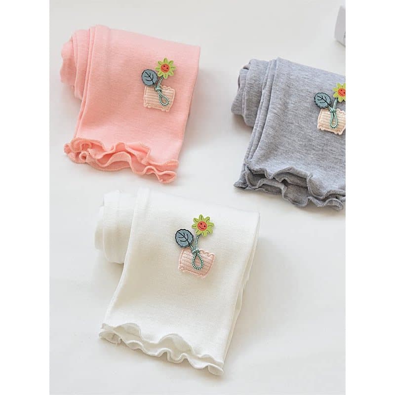 Meninas Leggings primavera outono exterior Wear 2024 novo estilo primavera roupas do bebê menina primavera calças estilo