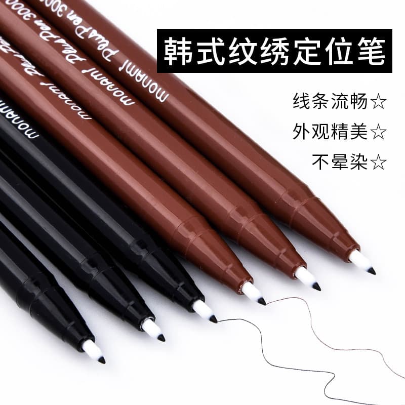 Tatuagem à prova dwaterproof água à prova de suor posicionamento caneta à base de água flutuante lábio bordado sobrancel