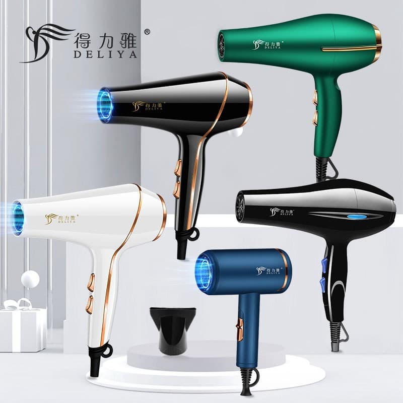 Secador de cabelo Secador de cabelo doméstico Luz azul Alto Volume de ar Temperatura constante Cuidados com os cabelos S