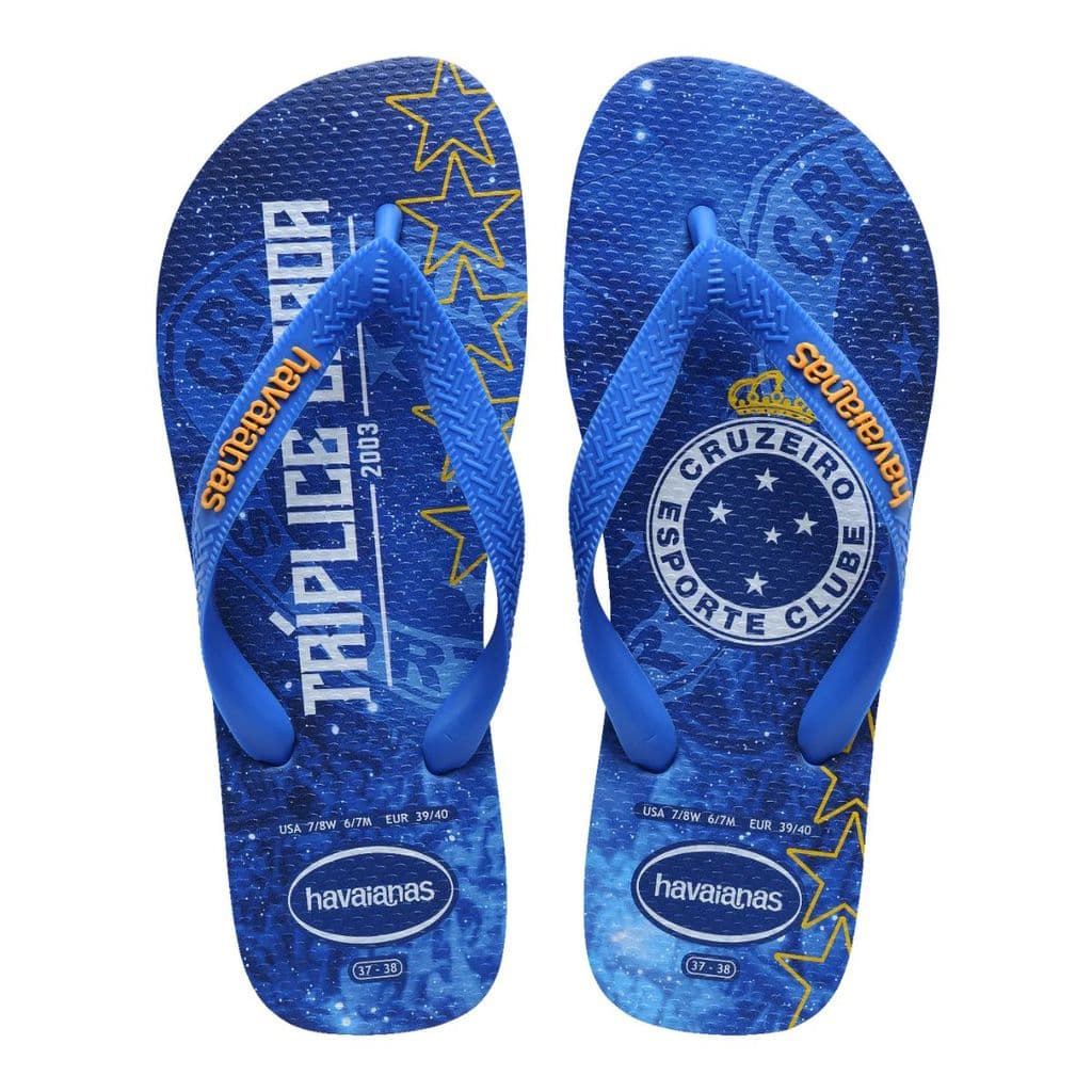 Chinelo Havaianas Top Times  Cruzeiro