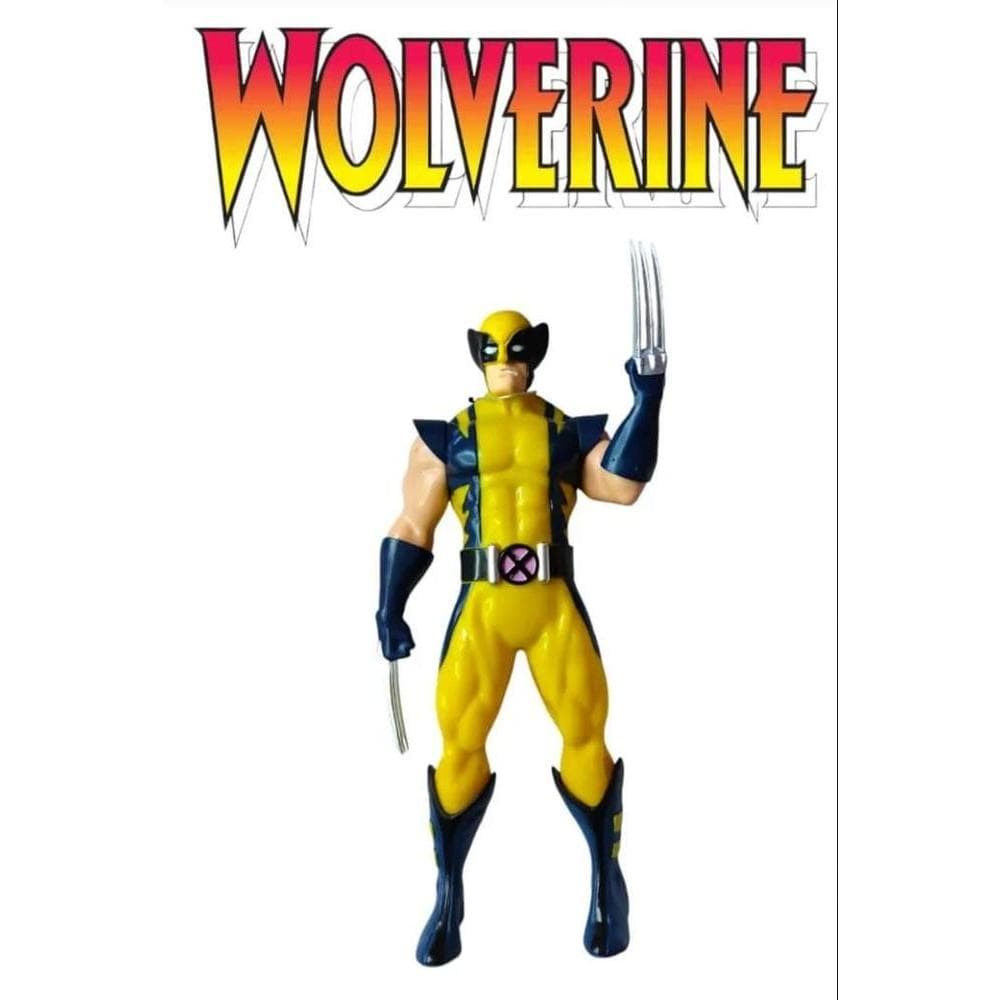 Boneco Marvel Wolverine 30cm Com Som E Luz Brinquedo Infantil - Heroes