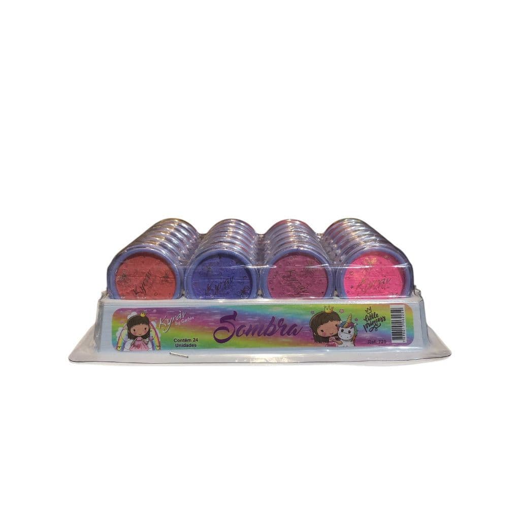 24 Sombra Infantil Kyráv Garbin Litte Princess 4 Cores Box