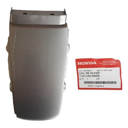 Rabeta Traseira Central Cg Titan 150 2008 Original Honda  Prata lumiar