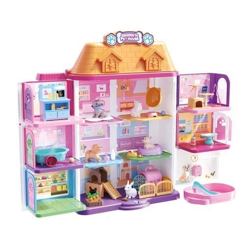 Casa Portatil Infantil Brinquedo Interativo Acessorios Diversao Pet Conforto Portabilidade