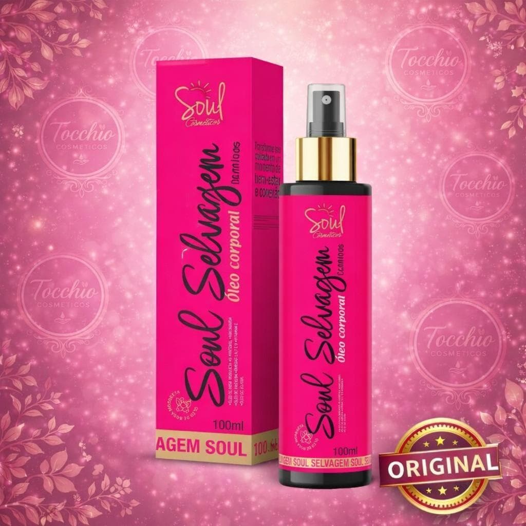 Óleo Clareador de Virilha e Axila SOUL 100ml 3 em 1