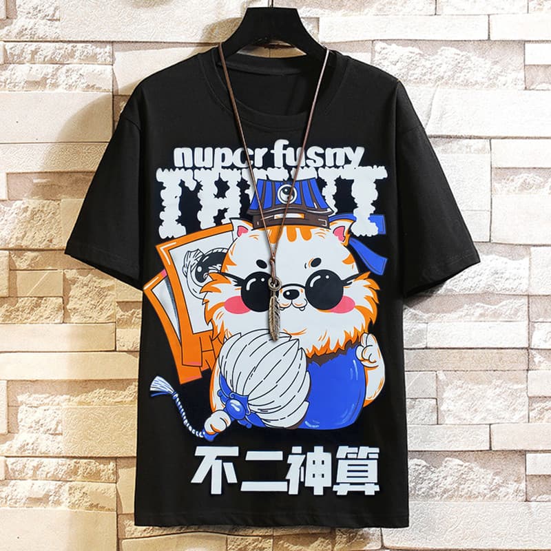 Novo Extra grande plus size mais gordura plus size estilo Hong Kong cara gordo cara mais magro olhar Casual 175kg topo m