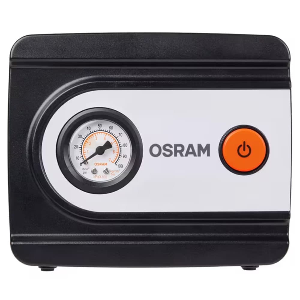 Compressor De Ar Automotiivo Portátil Osram 12v 120w Analógico TYREinflate 611 Essential P/ Carro e Moto Garantia 2 anos