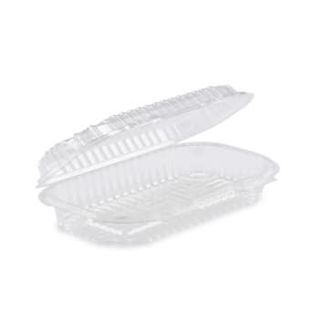 100 un Embalagens para Doce ou Salgado F08 Tampa Articulada PET FIBRAFORM