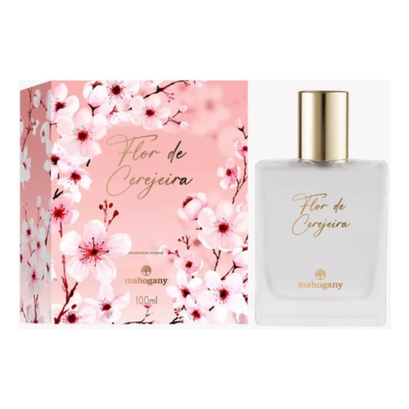 Perfume Feminino Flor de Cerejeira 100ml Mahogany