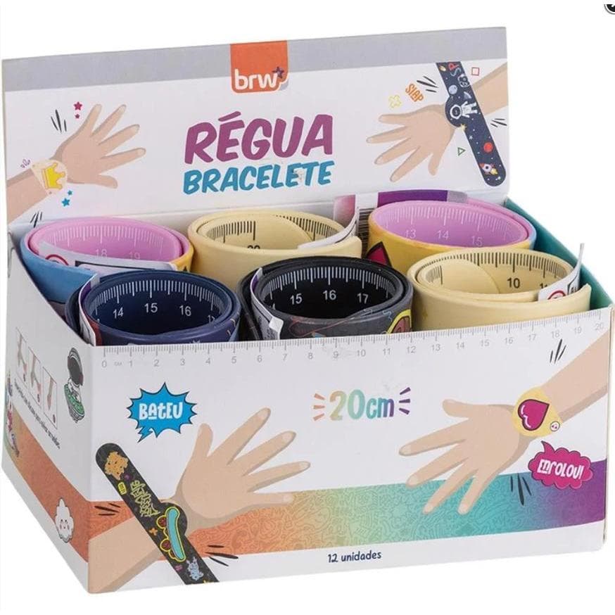 Régua Mole Bracelete Joyful