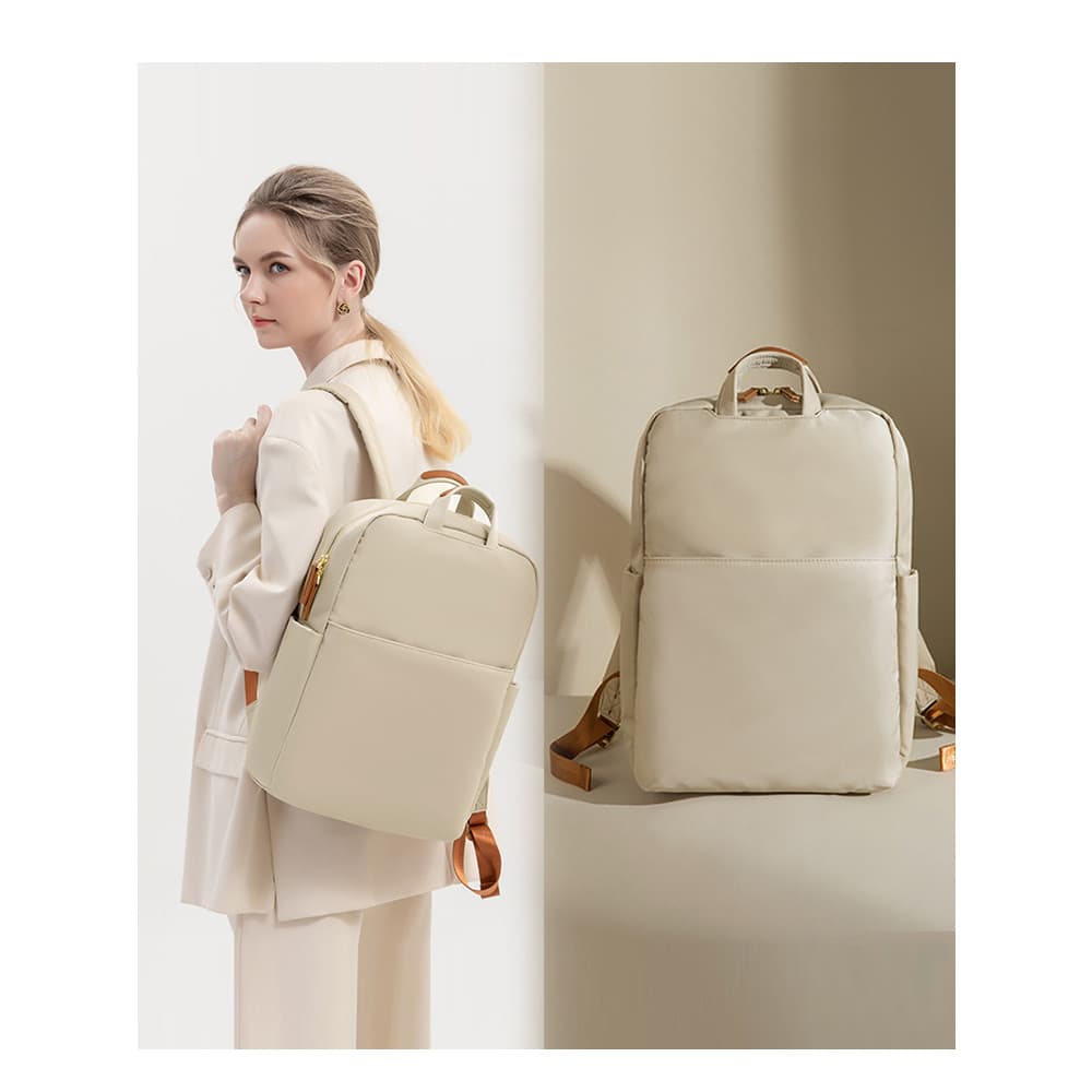Mochila feminina 2025 novo estilo simples leve mochila de viagem Oxford pano grande capacidade saco de computador estuda