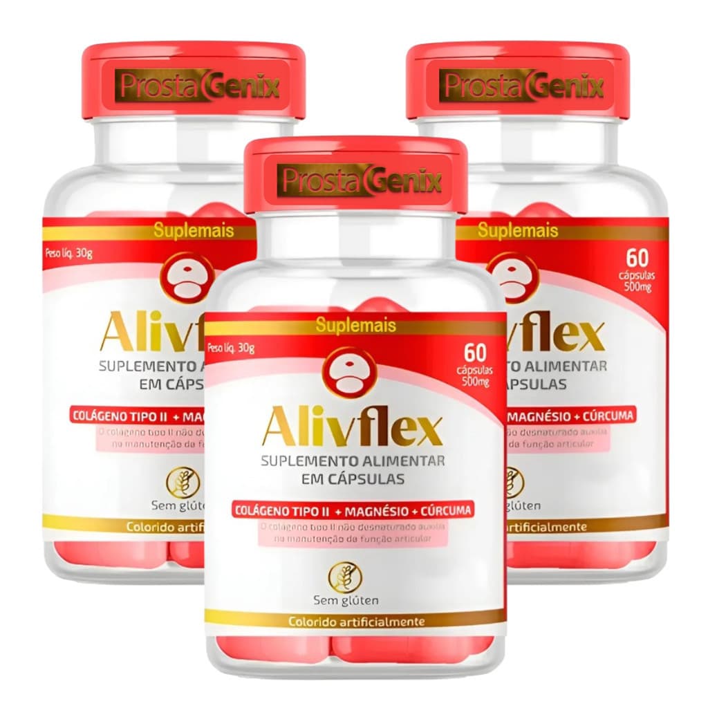 3 AlivFlex Premium 60 cápsulas | Envio Full