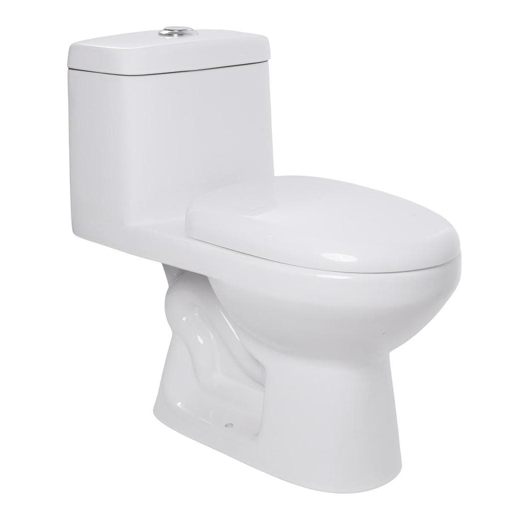 Vaso Sanitário Monobloco Caixa Acoplada Privada Taquaras Pingoo - Branco