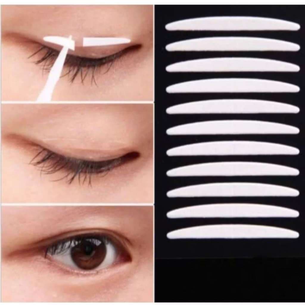 240 Adesivos Dupla Face Levanta Pálpebras Caída Efeito Blefaroplastia
