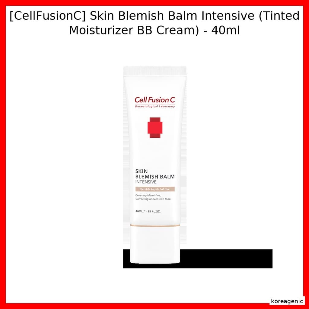 [CellFusionC] Bálsamo Para Manchas De Pele Intenso (Creme BB Hidratante Colorido)-40ml/Corertura Natural