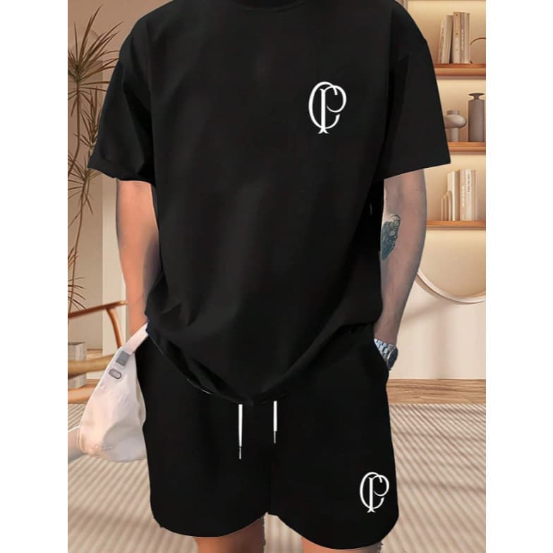 Kit Camiseta + Short Tectel Futebol Club Corinthians CP