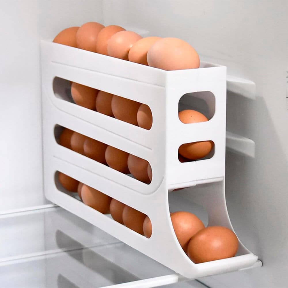 Dispenser Organizador para até 30 Ovos para Geladeira