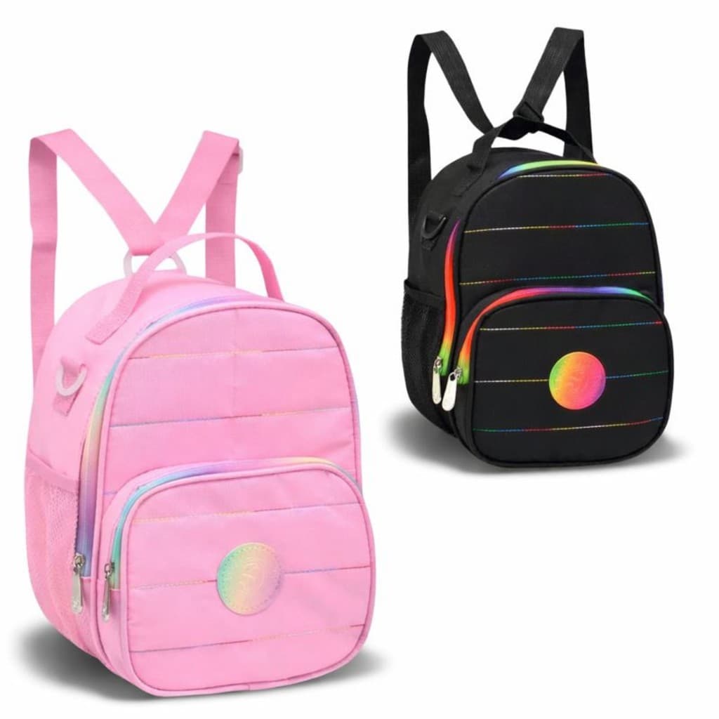 Lancheira Térmica Degradê Juvenil Yepp Estilo Mochila com Alça Ajustável