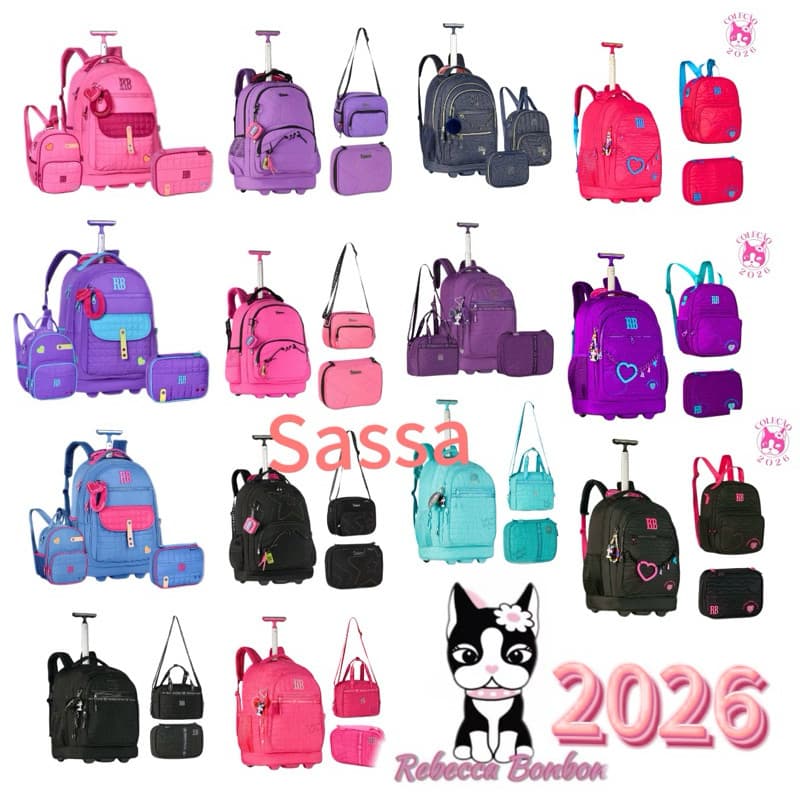 RB  de mochila Carrinho  2026