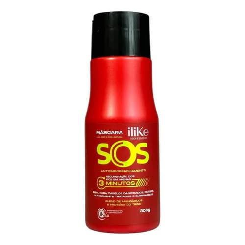 Mascara Sos Antiemborrachamento Ilike Original 300ml