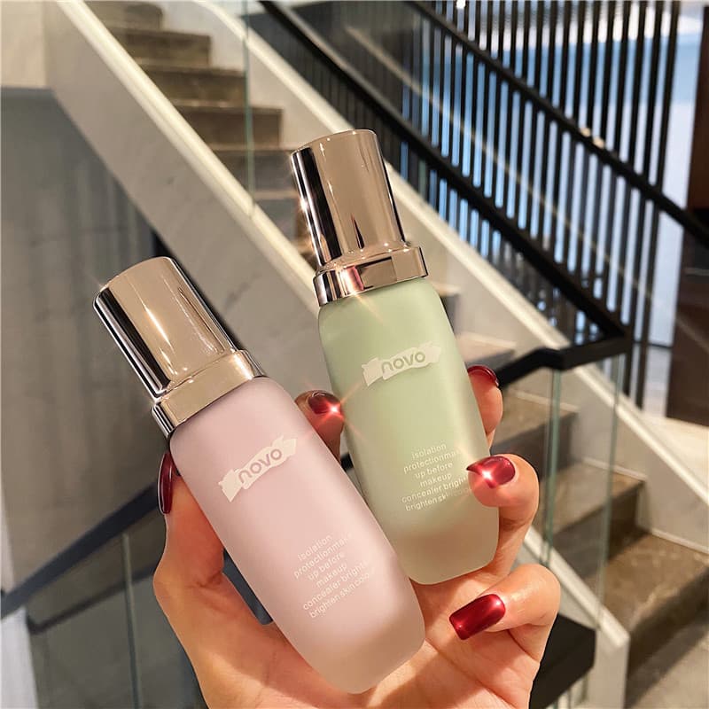 Base Creme Maquiagem Primer Feminino Iluminador Hidratante Hidratante Três em Um Primer de Poros Invisíveis Sem Maquiage