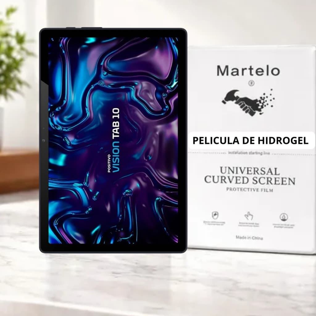 Película De hidrogel Tablet Positivo Vision Tab 10 Polegadas
