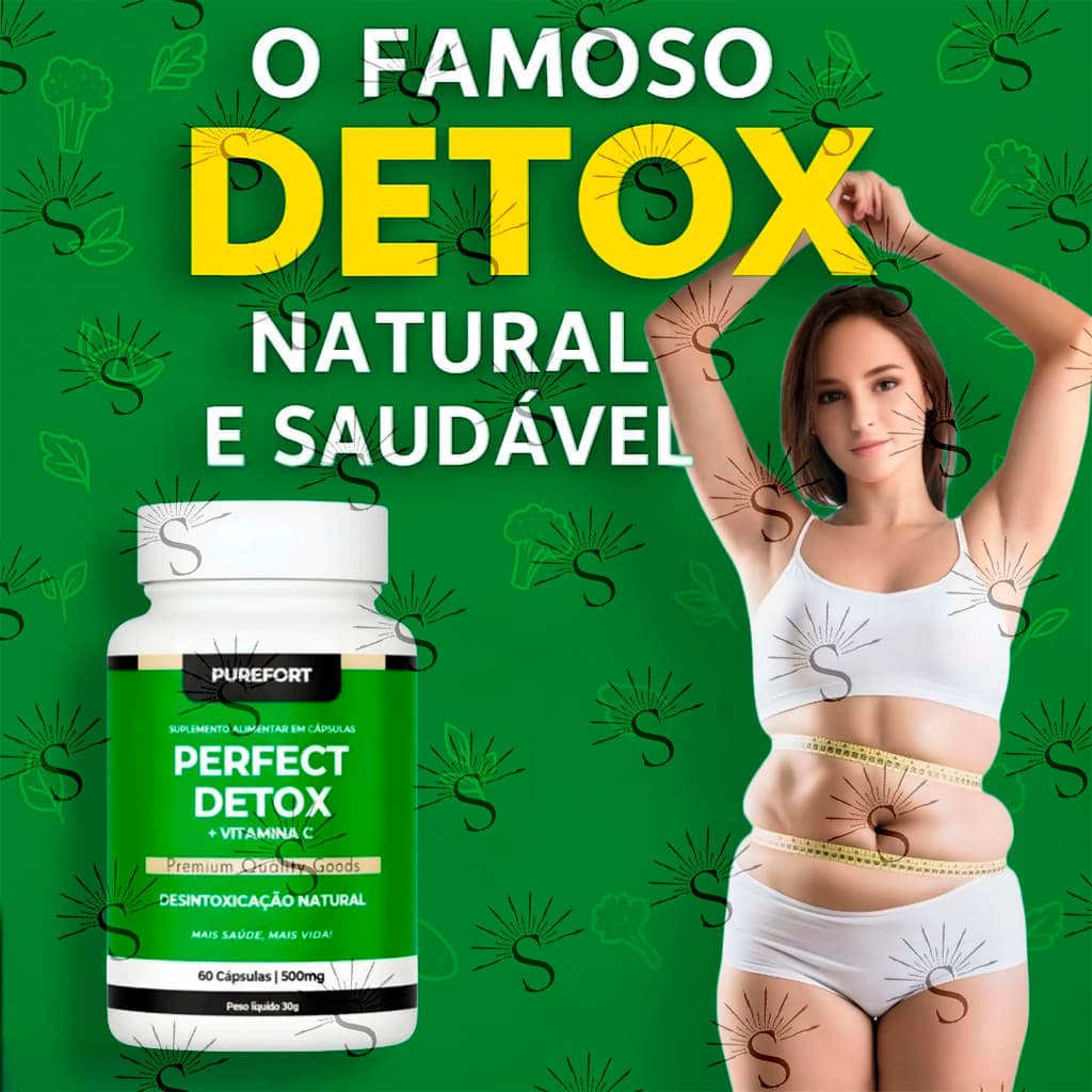 Perfect De'tox | Suplemento natural | Original | Purefort
