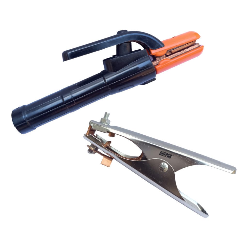 Kit Alicate Solda Porta Eletrodo 500a + Garra Negativa 400a
