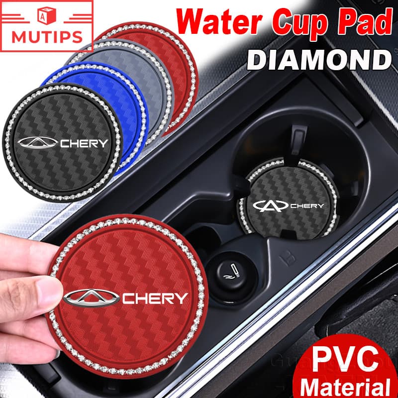 Chery Almofada De Copo De Água Para Carro , Porta-Copos De Silicone Antiderrapante Tiggo 8 Pro 7 Plus Omoda 5 CAOA 5X