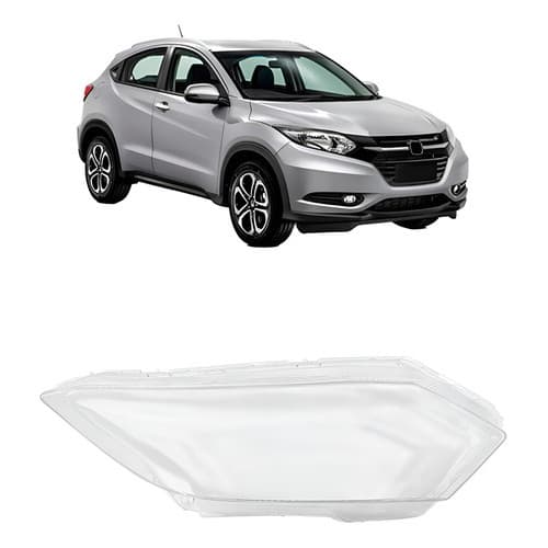 Lente Farol Dianteiro Para Honda Hrv 2015 2016 2017 2018