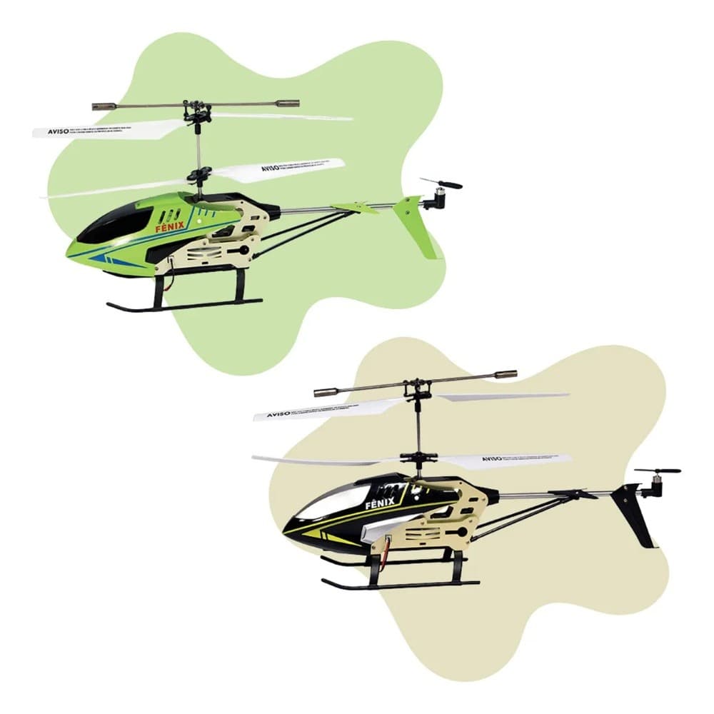 Brinquedo Helicóptero com Controle Remoto – Fênix Zein