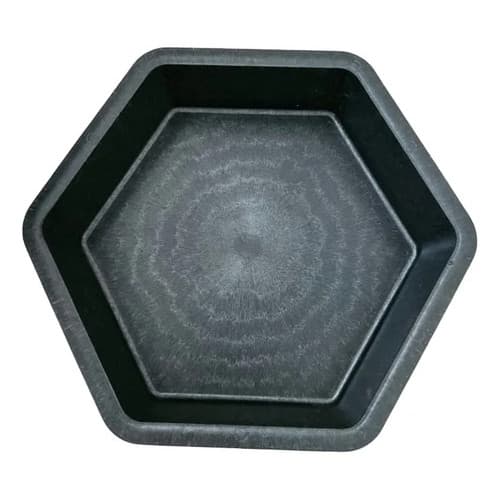 Forma Sextavada 25x25x6 Piso Concreto 30 Unidades Reutilizavel