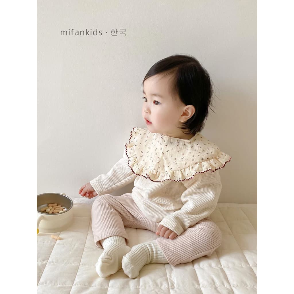 Ins coreia novo estilo primavera outono babador do bebê algodão puro gaze macia completa bebê menina pétala Saliva toalh