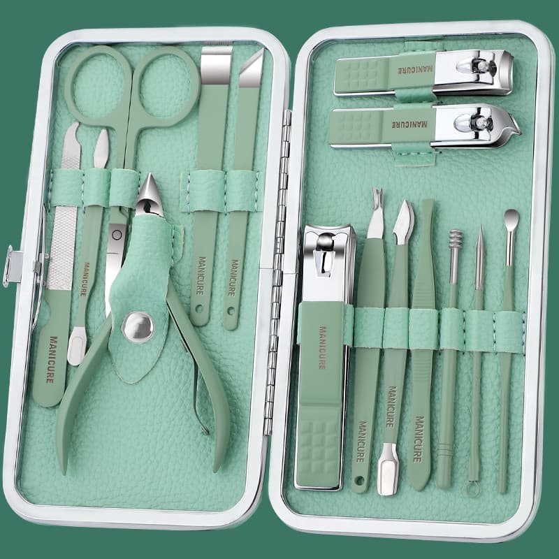 Conjunto de cortador de unhas de alta qualidade, faca comercial de Pedicure, tesoura de unhas doméstica, bico de águia,