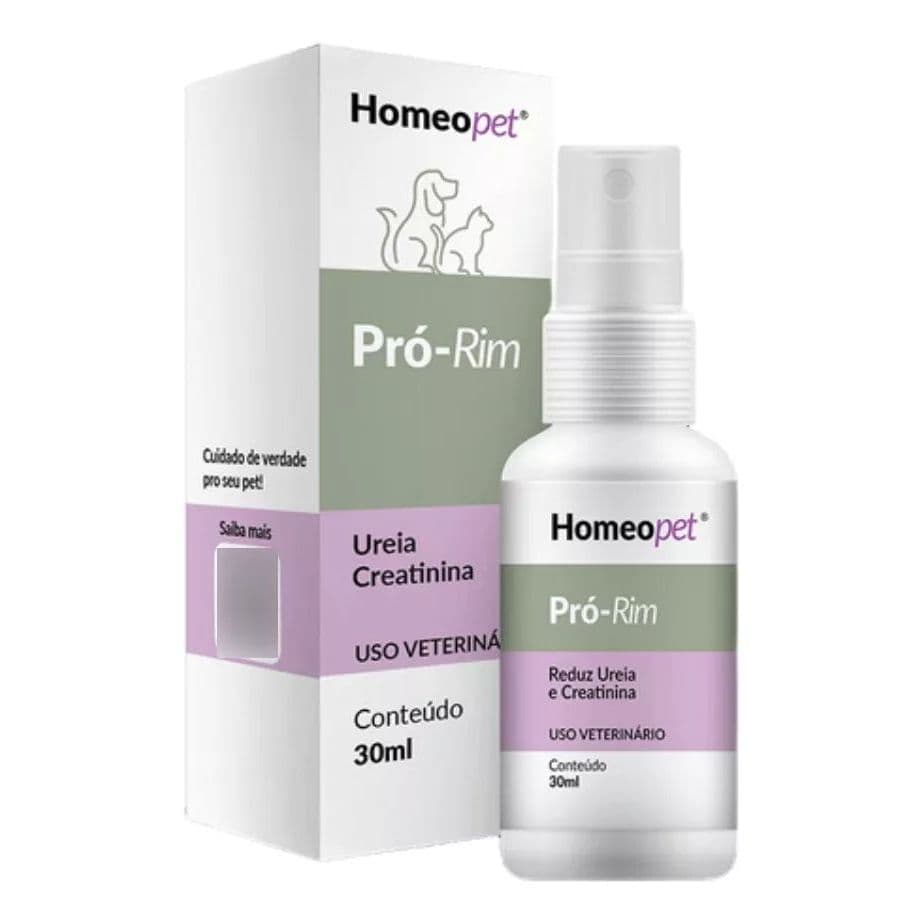 Pro-Rim 30ml Homeopet Original Suplemento para Cães e Gatos