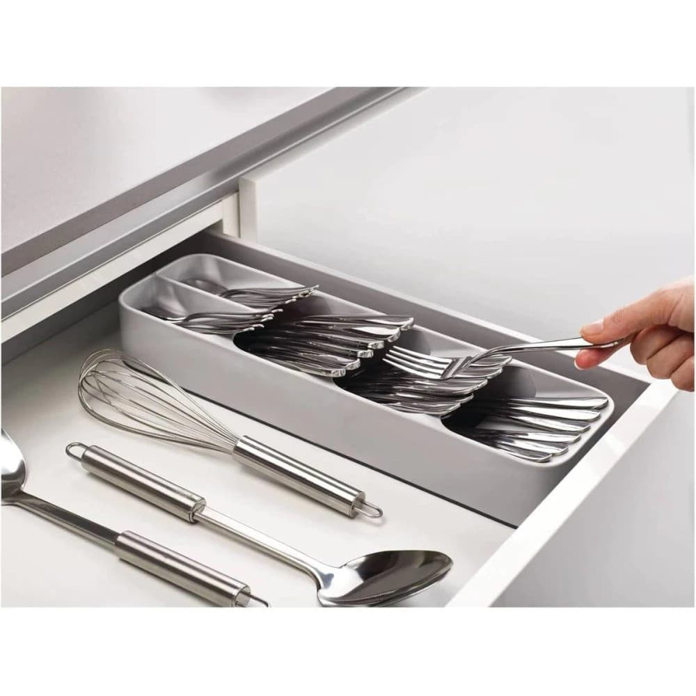 Organizador Talheres Gaveta Divisória Cozinha Porta Utensílios Prático