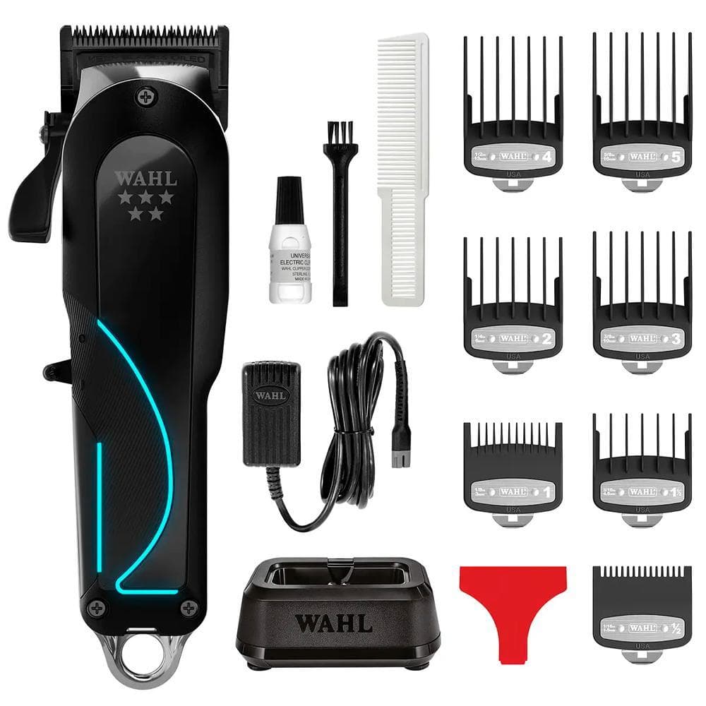 Wahl Senior 2.0 Cordless Máquina de Cortar Cabelo Sem Fio Motor Brushless 8000 RPM Preto Bivolt