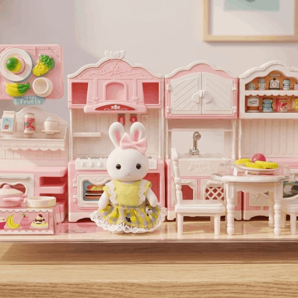 Cozinha Da Coelhinha Casinha Feliz Completa Colecionável
