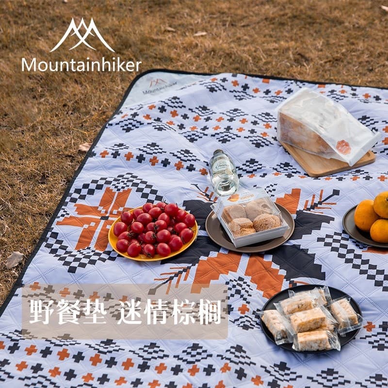 Mountain convidado acampamento ao ar livre piquenique esteira acampamento passeio gramado boêmio cobertor acampamento to