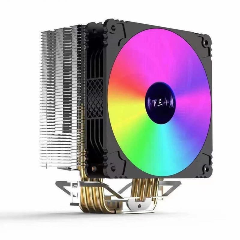 Menos trinta graus frio penhasco A5 4 tubo de cobre CPU radiador ventilador 1155 silencioso am0 computador Desktop AM