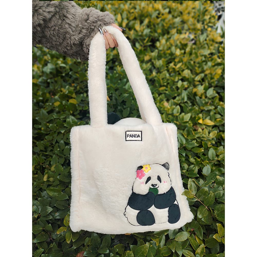 Chengdu grande Panda garrafa de bebê bonito bolsa de ombro de pelúcia Popular bolsa de grande capacidade mercadoria de l