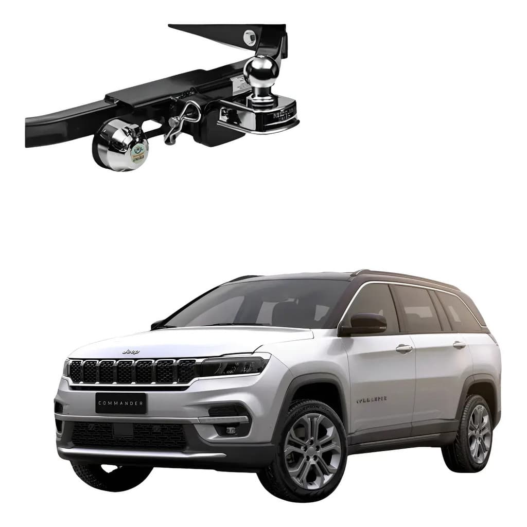 Engate Reboque Jeep Comander Reboques União Removível