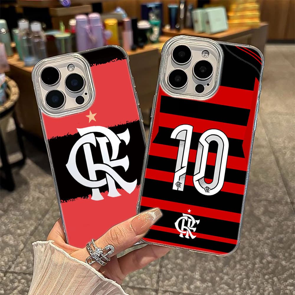 Capinha Capa Para Samsung Galaxy A03 A05 A06 A10S A10 A11 A12 A13 A15 A14 A16 Silicone Anti-Impacto Flamengo Um