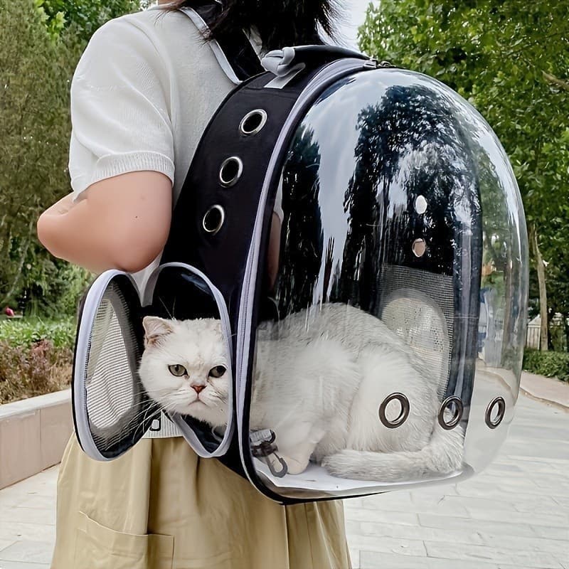Mochila Bolsa Pet Visão ABERTA Astronauta Varias cores Gato Ou Cachorro Gabi Shop/1
