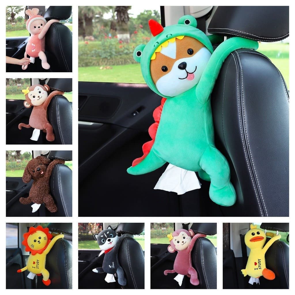 Material De Pelúcia Decorativo Para Carro De Papel Personagem Pendurado