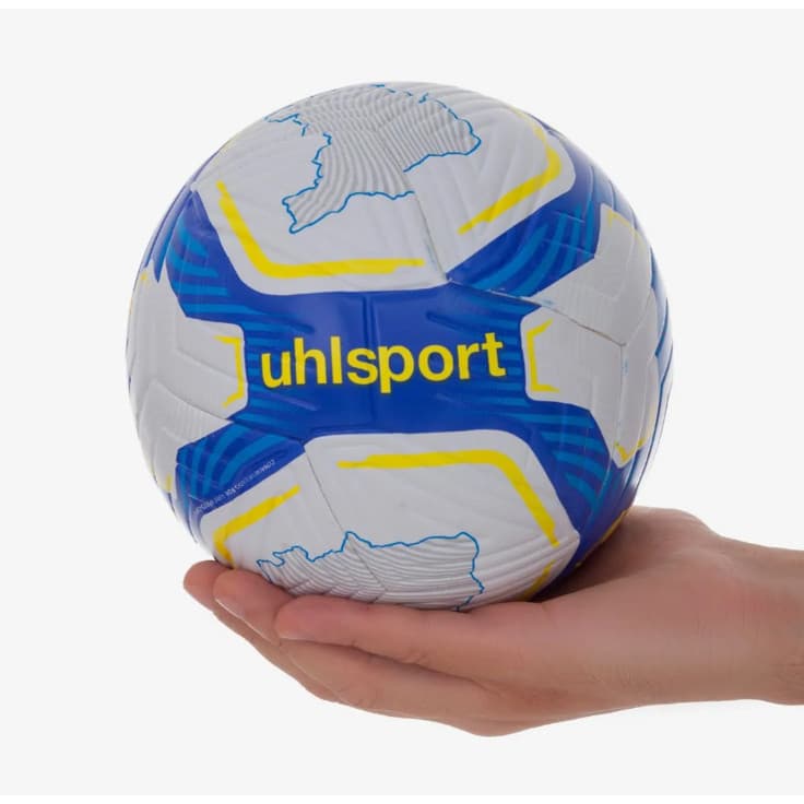 Mini Bola Uhlsport Match Brasileirão 2024 - Branco