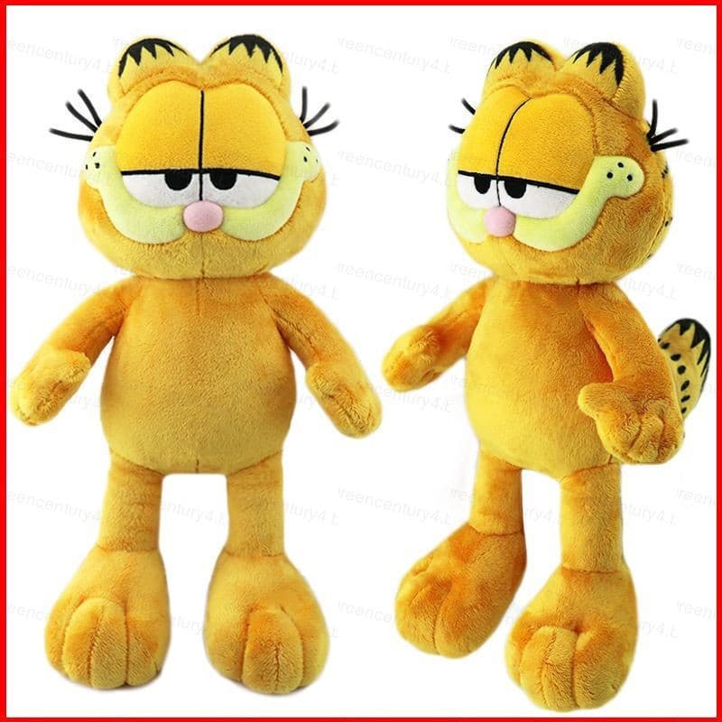 G4 Brinquedo de Pelúcia Garfield Desenho Animado Brinquedo de Pelúcia Gato Decoração de Casa Infantil Brinquedo Educac